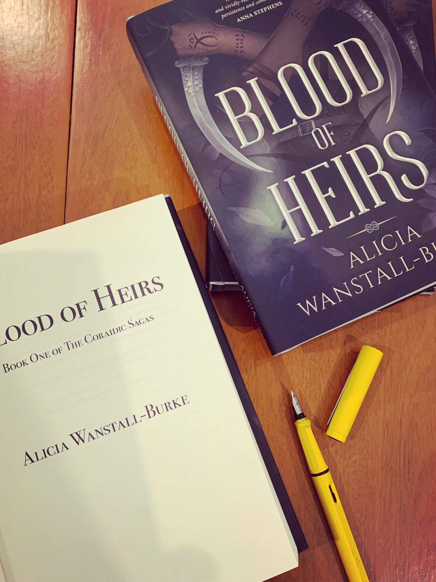 Book 1 - BLOOD OF HEIRS (Signed Paperback)