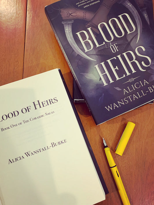 Book 1 - BLOOD OF HEIRS (Signed Hardcover)
